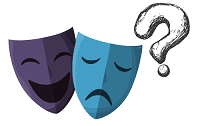 Zwei Masken