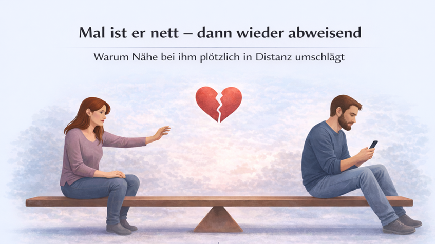 Mal ist er nett, dann wieder abweisend – Nähe-Distanz-Muster in der Kennenlernphase