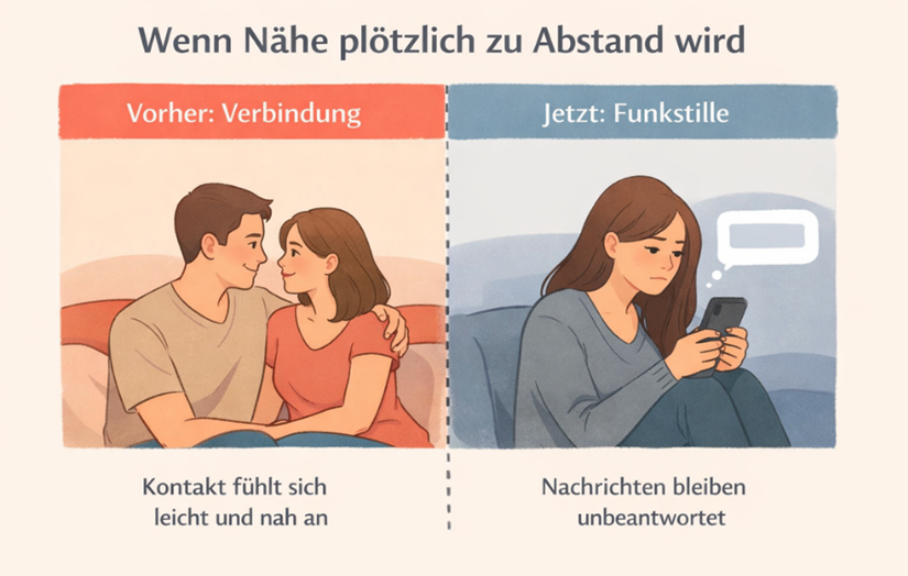 Er ignoriert mich – emotionale Distanz nach anfänglicher Nähe