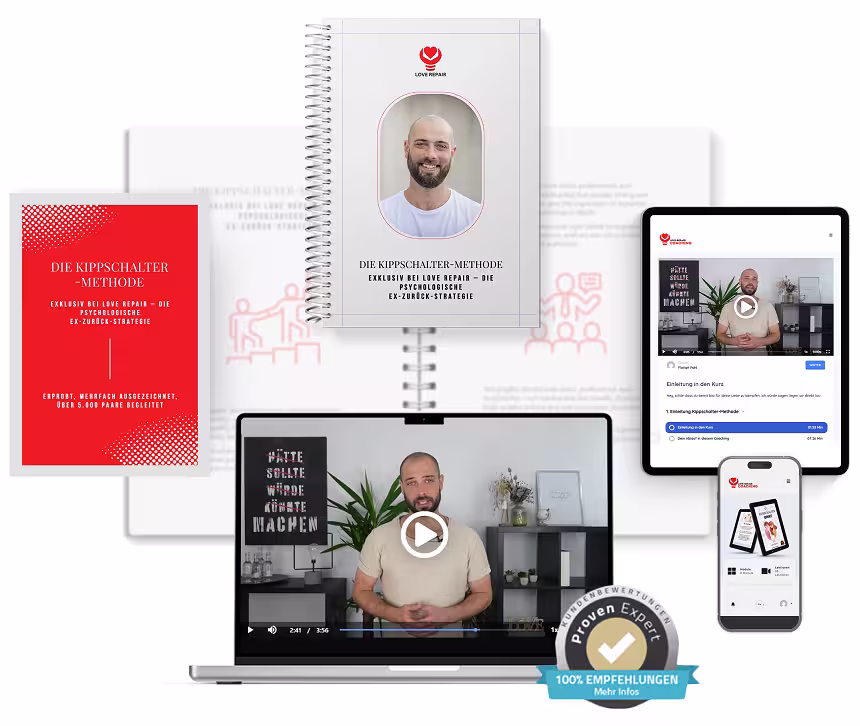 Kippschalter-Methode – Bundle aus Videokurs, Workbook und Coaching (Love Repair)